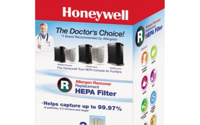 Allergen Remover Replacement HEPA Filters, 6.75 x 10.3, 3/Pack