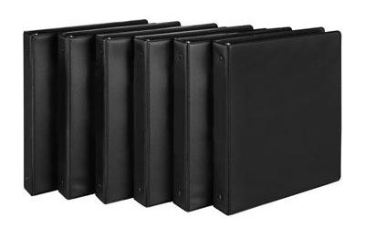 Econo Bnd .5″ View Black 12pk