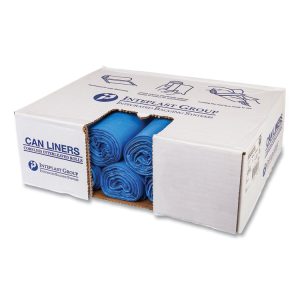 Hdpe 40X48 18 Micron Blue Can Liner
