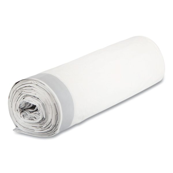 Draw-Tuff Institutional Draw-Tape Can Liners, 55 gal, 1.9 mil, 42.5" x 35.5", Natural, 10 Bags/Roll, 5 Rolls/Carton - Image 5