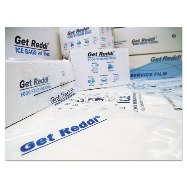 Food Bags, 24 Qt, 1 Mil, 12" X 30", Clear, 500/carton - Image 3