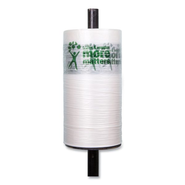 Produce Bags, 9 microns, 10" x 15", Clear, 1,400 Bags/Roll, 4 Rolls/Carton - Image 3