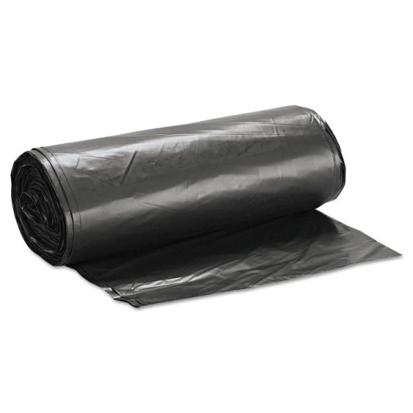 Low-Density Commercial Can Liners, Coreless Interleaved Roll, 60 gal, 1.4 mil, 38" x 58", Black, 20 Bags/Roll, 5 Rolls/Carton - Image 3