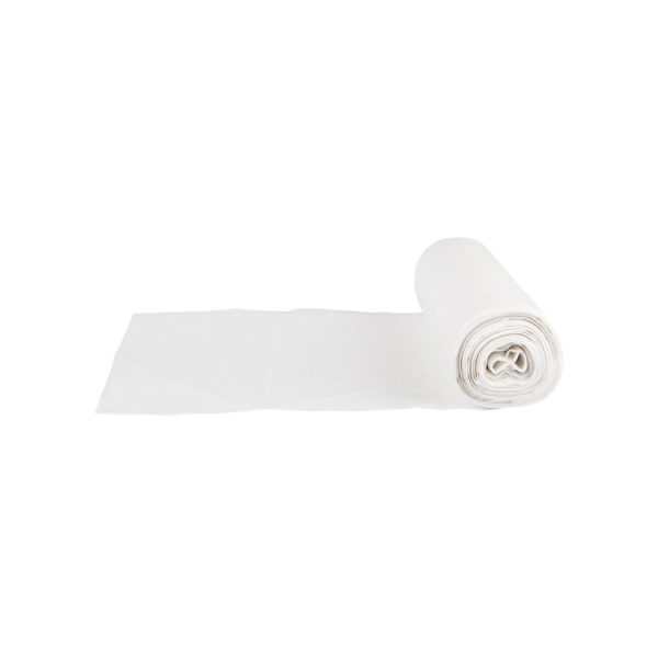 High-Density Commercial Can Liners Value Pack, 45 gal, 11 mic, 40" x 46", Clear, 25 Bags/Roll, 10 Interleaved Rolls/Carton - Image 4