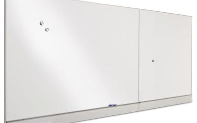 Polarity Magnetic Dry Erase White Board, 48 x 32, White Surface, Silver Aluminum Frame