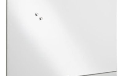 Polarity Magnetic Dry Erase White Board, 72 x 46, White Surface, Silver Aluminum Frame