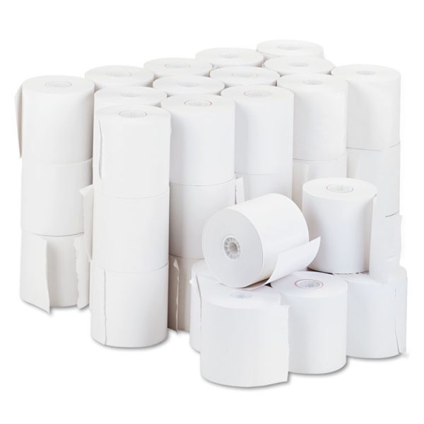 Impact Bond Paper Rolls, 3" X 150 Ft, White, 50/carton - Image 2