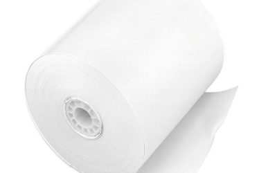 Impact Bond Paper Rolls, 3″ X 150 Ft, White, 50/carton