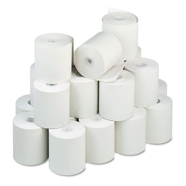 Direct Thermal Printing Thermal Paper Rolls, 3" X 225 Ft, White, 24/carton - Image 2