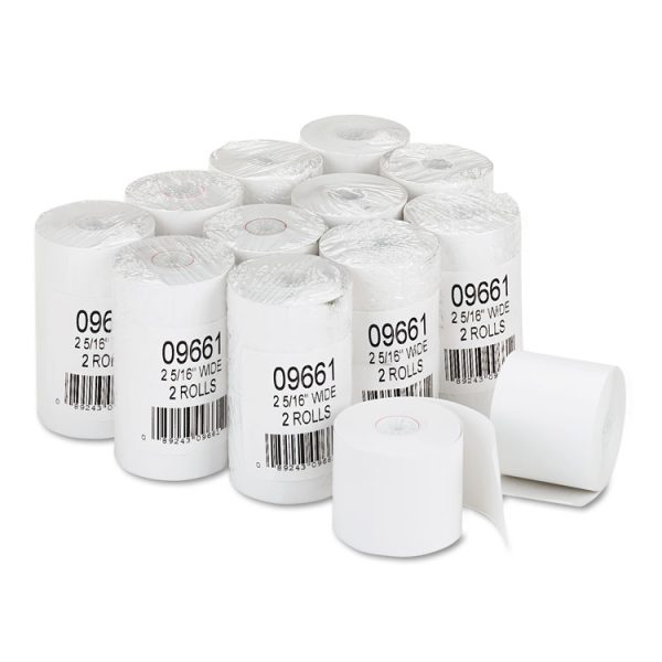 Direct Thermal Printing Thermal Paper Rolls, 2.31" X 200 Ft, White, 24/carton - Image 3