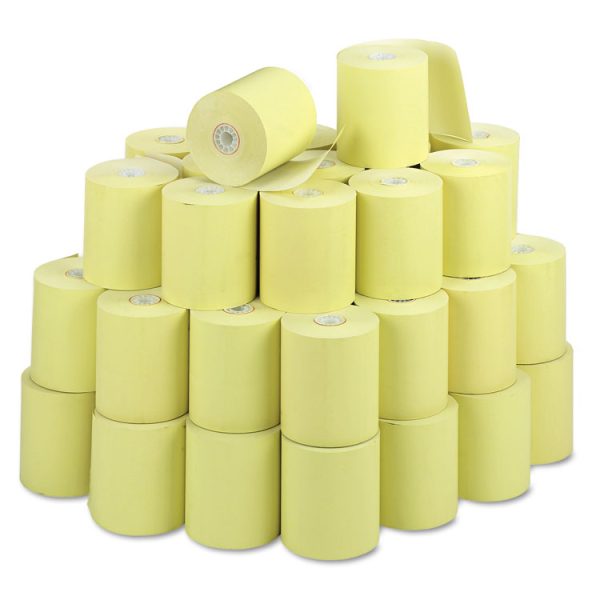 Direct Thermal Printing Thermal Paper Rolls, 3.13" X 230 Ft, Canary, 50/carton - Image 2