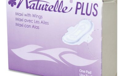 Naturelle Maxi Pads Plus, #4 With Wings, 250 Individually Wrapped/carton