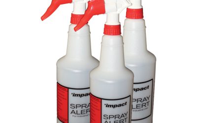 Spray Alert System, 24 Oz, Natural With Red/white Sprayer, 3/pack, 32 Packs/carton