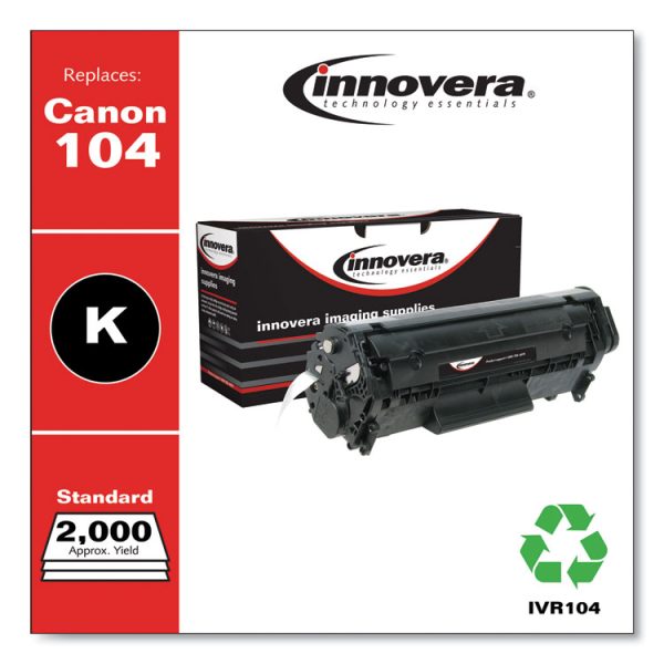 Remanufactured Black Toner, Replacement for 104 (0263B001AA), 2,000 Page-Yield - Image 2