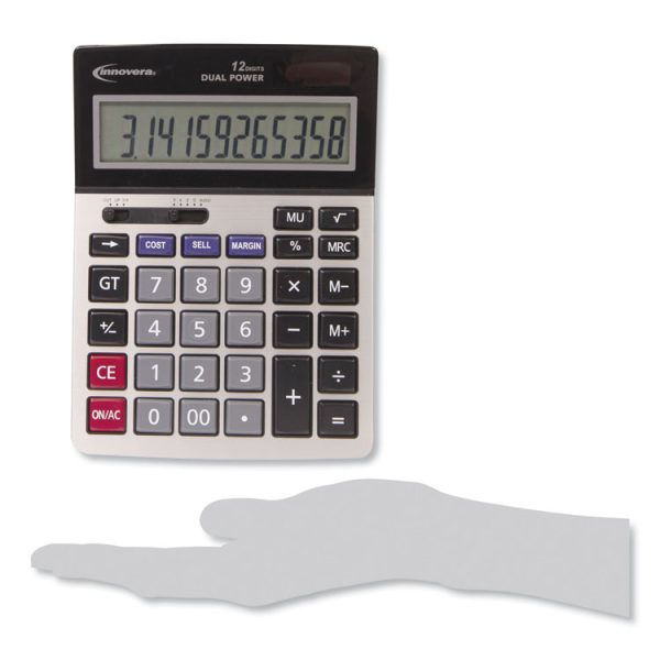 15968 Profit Analyzer Calculator, 12-Digit LCD - Image 7