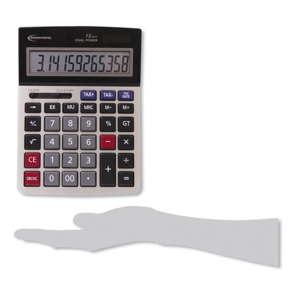 15975 Large Display Calculator, 12-Digit LCD - Image 8