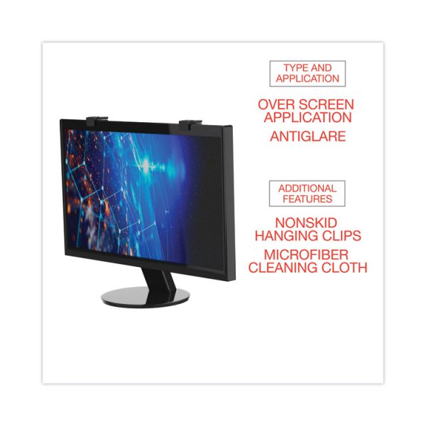 Protective Antiglare LCD Monitor Filter for 21.5" to 22" Widescreen Flat Panel Monitor, 16:9/16:10 Aspect Ratio - Image 7