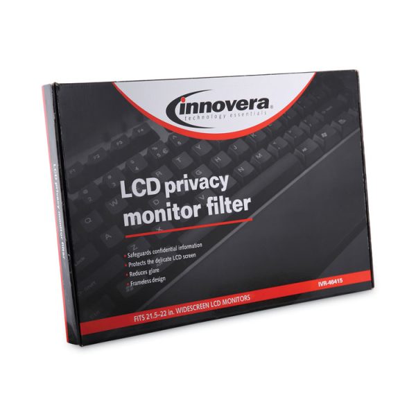 Premium Antiglare Blur Privacy Monitor Filter for 21.5" to 22" Widescreen Flat Panel Monitor, 16:9/16:10 Aspect Ratio - Image 2