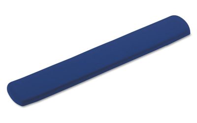 Fabric-Covered Gel Keyboard Wrist Rest, 19 x 2.87, Blue