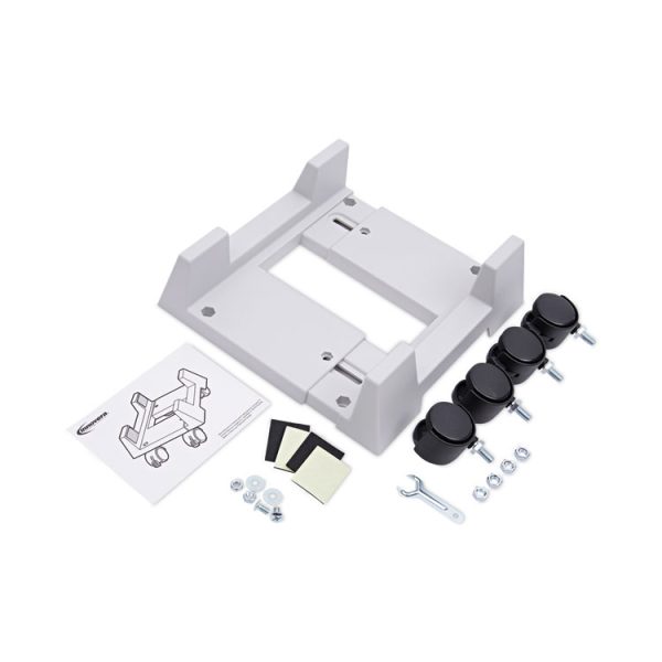 Mobile Cpu Stand, 8.75w X 10d X 5h, Light Gray - Image 5