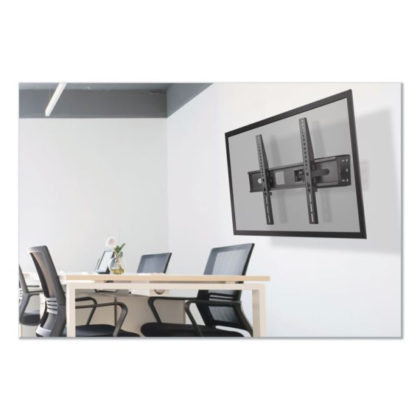 Full-Motion Tv Wall Mount For Monitors 32" To 55", 17.1w X 9.8d X 16.9h