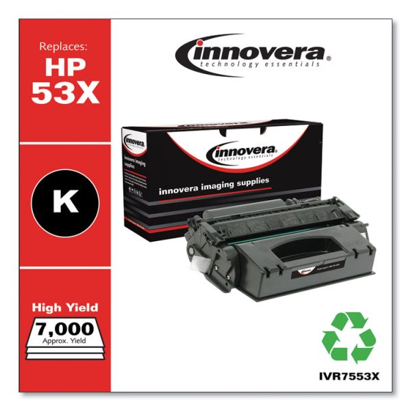 Remanufactured Black High-Yield Toner, Replacement for 53X (Q7553X), 7,000 Page-Yield - Image 2