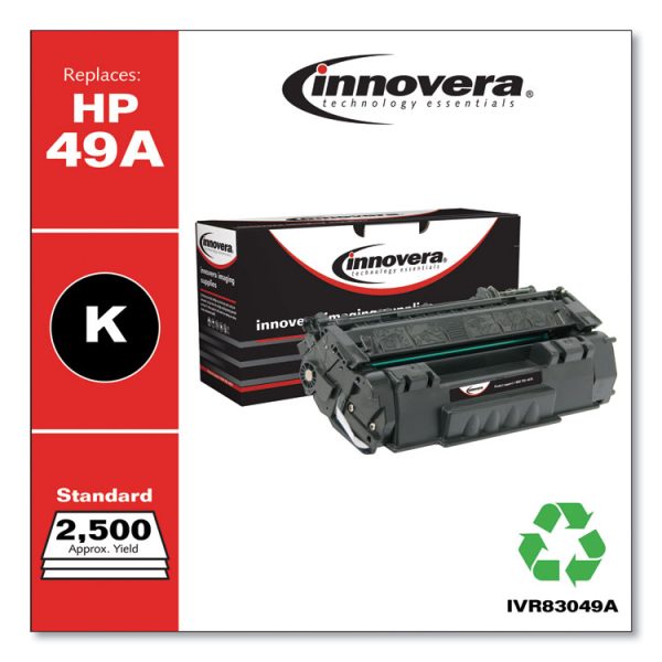 Remanufactured Black Toner, Replacement for 49A (Q5949A), 2,500 Page-Yield - Image 2