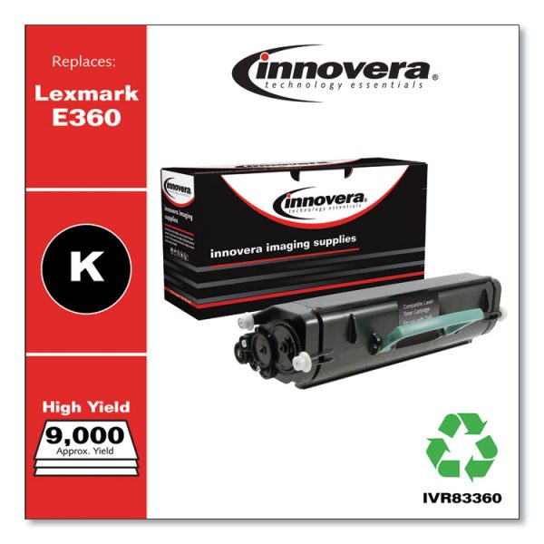 Remanufactured Black Toner, Replacement for E360H21A, 9,000 Page-Yield - Image 2