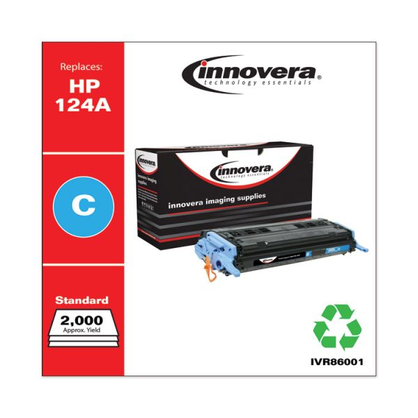 Remanufactured Cyan Toner, Replacement for 124A (Q6001A), 2,000 Page-Yield - Image 2