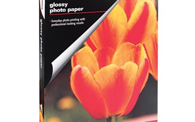 Glossy Photo Paper, 7 Mil, 8.5 X 11, Glossy White, 100/pack