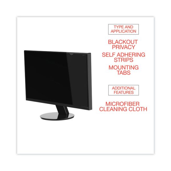 Blackout Privacy Filter for 14" Widescreen Laptop, 16:9 Aspect Ratio - Image 6