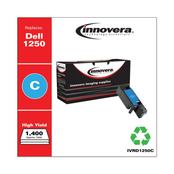 Remanufactured Cyan High-Yield Toner, Replacement for 331-0777, 1,400 Page-Yield - Image 2