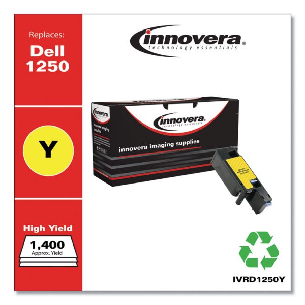 Remanufactured Yellow High-Yield Toner, Replacement for 331-0779, 1,400 Page-Yield - Image 2