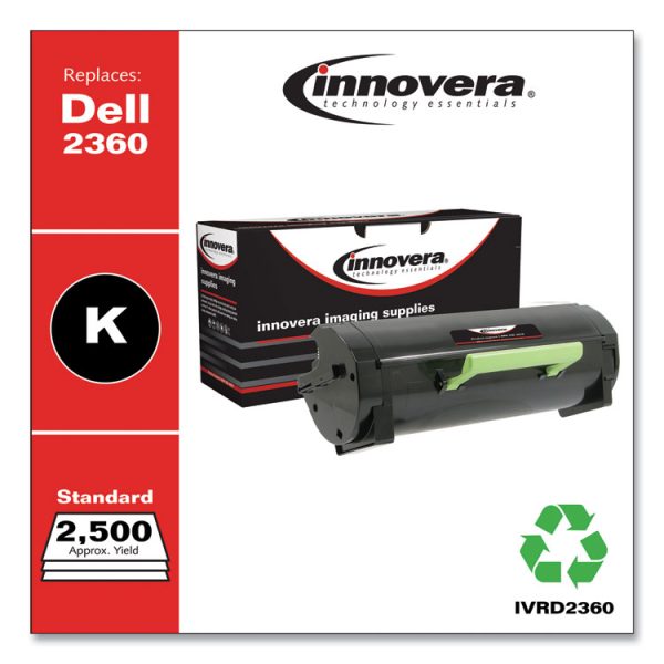 Remanufactured Black Toner, Replacement for 331-9803, 2,500 Page-Yield - Image 2