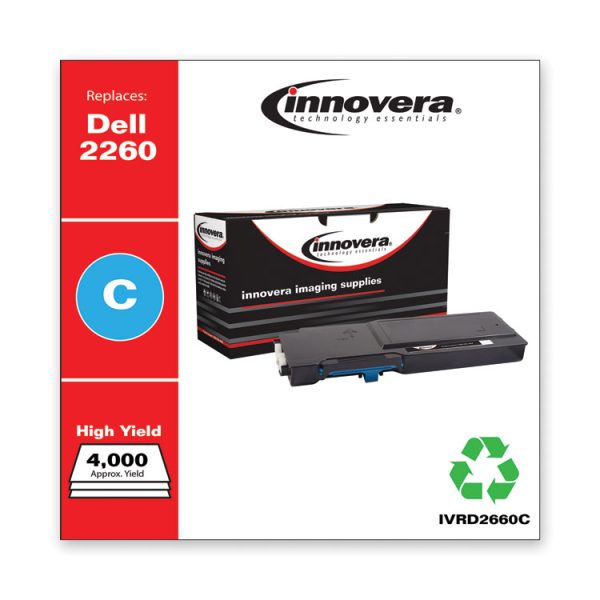 Remanufactured Cyan High-Yield Toner, Replacement for 593-BBBT, 4,000 Page-Yield - Image 2
