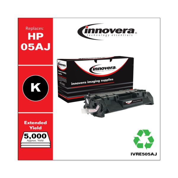 Remanufactured Black Extended-Yield Toner, Replacement for 05A (CE505AJ), 5,000 Page-Yield - Image 2
