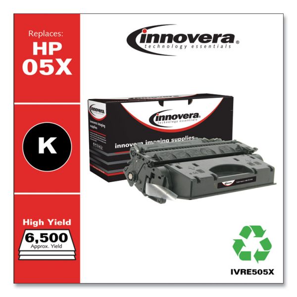Remanufactured Black High-Yield Toner, Replacement for 05X (CE505X), 6,500 Page-Yield - Image 2