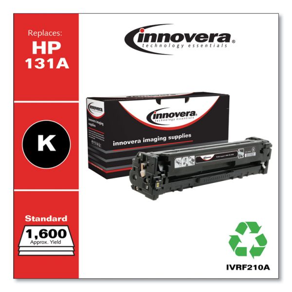 Remanufactured Black Toner, Replacement for 131A (CF210A), 1,400 Page-Yield - Image 2