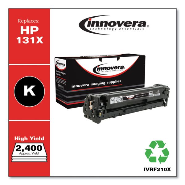 Remanufactured Black High-Yield Toner, Replacement for 131X (CF210X), 2,300 Page-Yield - Image 2
