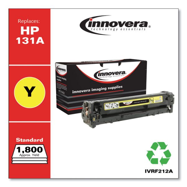 Remanufactured Yellow Toner, Replacement for 131A (CF212A), 1,800 Page-Yield - Image 2