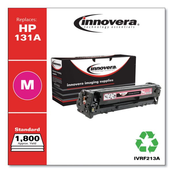 Remanufactured Magenta Toner, Replacement for 131A (CF213A), 1,800 Page-Yield - Image 2