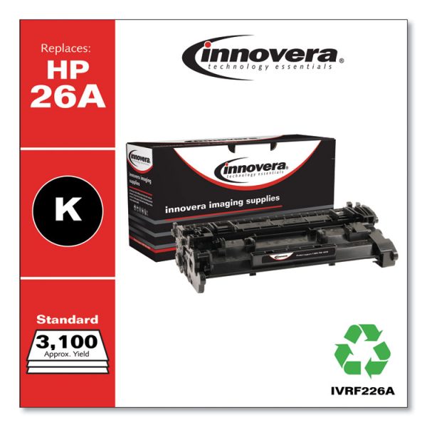 Remanufactured Black Toner, Replacement for 26A (CF226A), 3,100 Page-Yield - Image 2