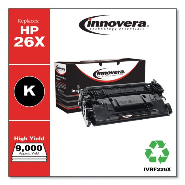 Remanufactured Black High-Yield Toner, Replacement for 26X (CF226X), 9,000 Page-Yield - Image 2