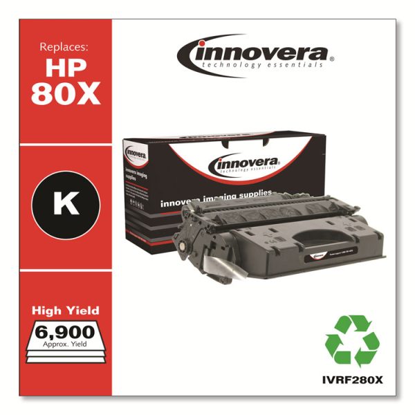 Remanufactured Black High-Yield Toner, Replacement for 80X (CF280X), 6,900 Page-Yield - Image 2