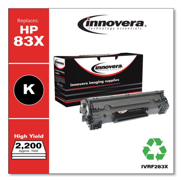 Remanufactured Black High-Yield Toner, Replacement for 83X (CF283X), 2,000 Page-Yield - Image 2