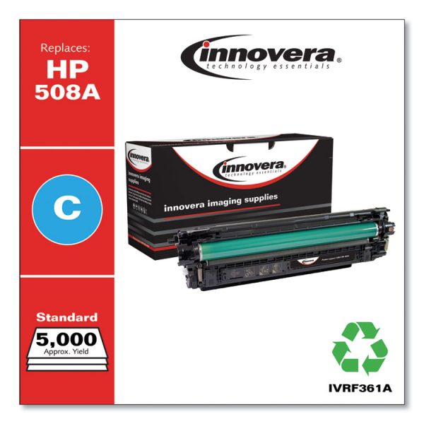 Remanufactured Cyan Toner, Replacement for 508A (CF361A), 5,000 Page-Yield - Image 2