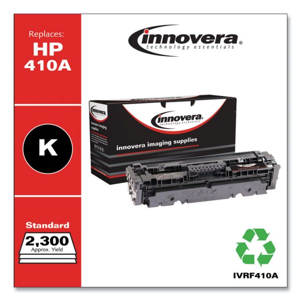 Remanufactured Black Toner, Replacement for 410A (CF410A), 2,300 Page-Yield - Image 2