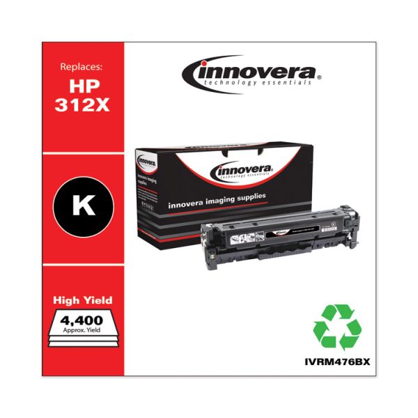 Remanufactured Black High-Yield Toner, Replacement for 312X (CF380X), 4,400 Page-Yield - Image 2