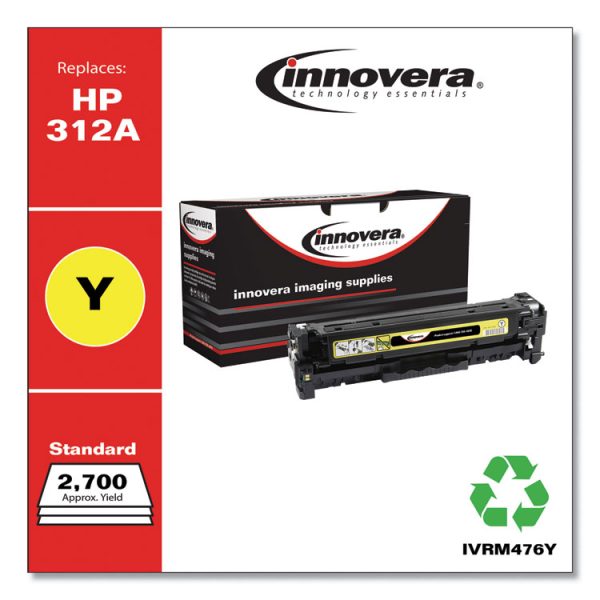 Remanufactured Yellow Toner, Replacement for 312A (CF382A), 2,700 Page-Yield - Image 2