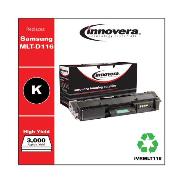 Remanufactured Black Toner, Replacement for MLT-D116L, 3,000 Page-Yield - Image 2